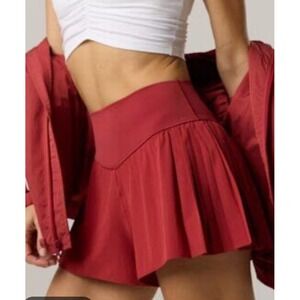 Offline by Aerie Skort XL Pleated Crossover Waist Activewear Athleisure Sporty